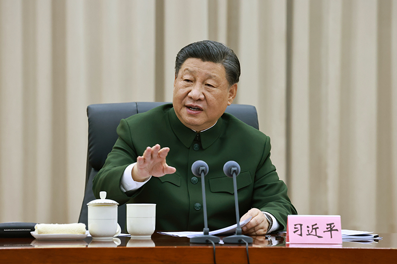 11月29日，中共中央总书记、国度主席、中央军委主席习近平到武警海警总队东海海区指挥部视察。这是习近平颁发沉要讲话。